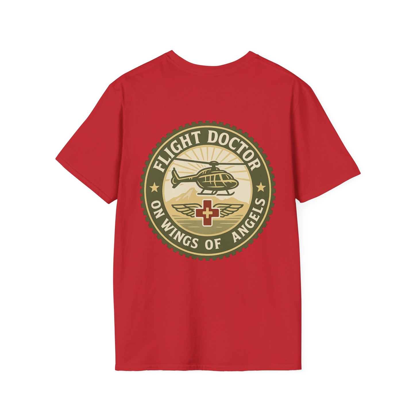 MEDEVAC T-Shirt Flight Doctor, back/front logo