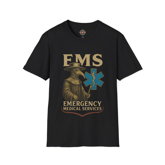 Plague Doctor EMS T-Shirt, front