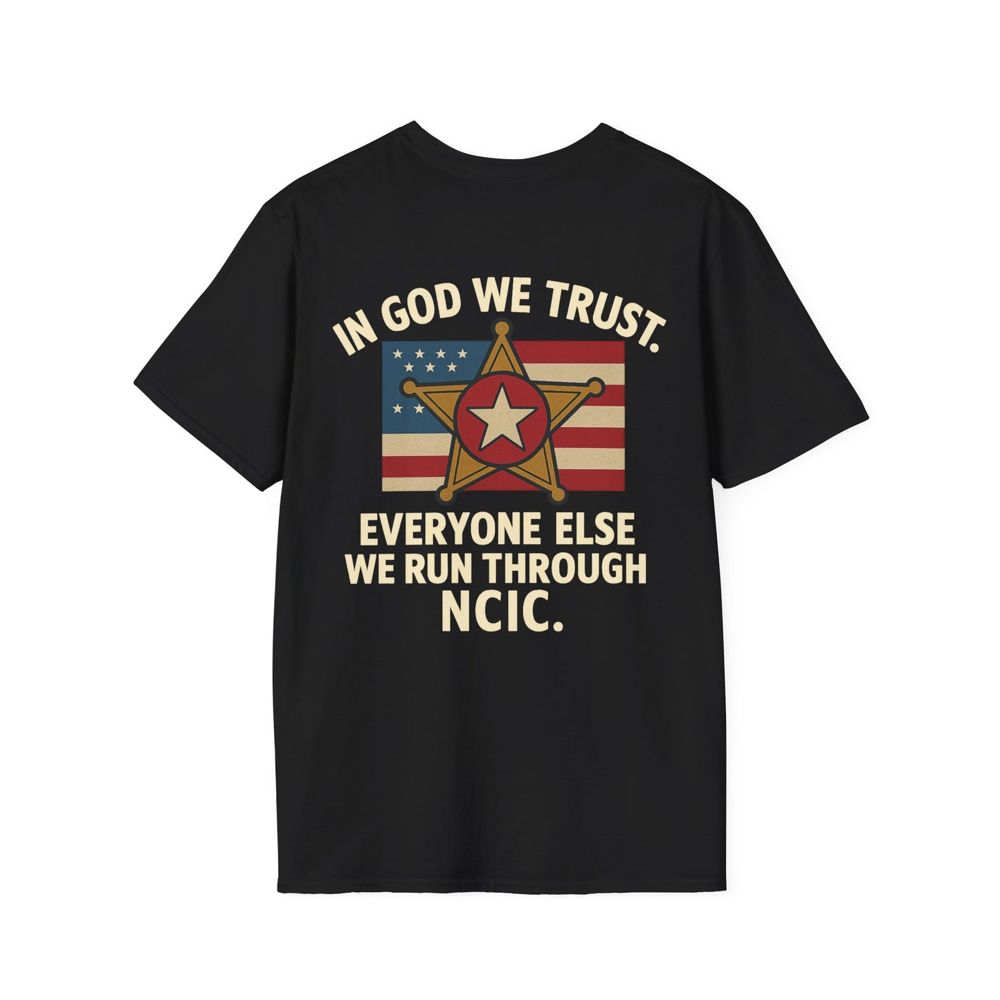 NCIC T-Shirt, back
