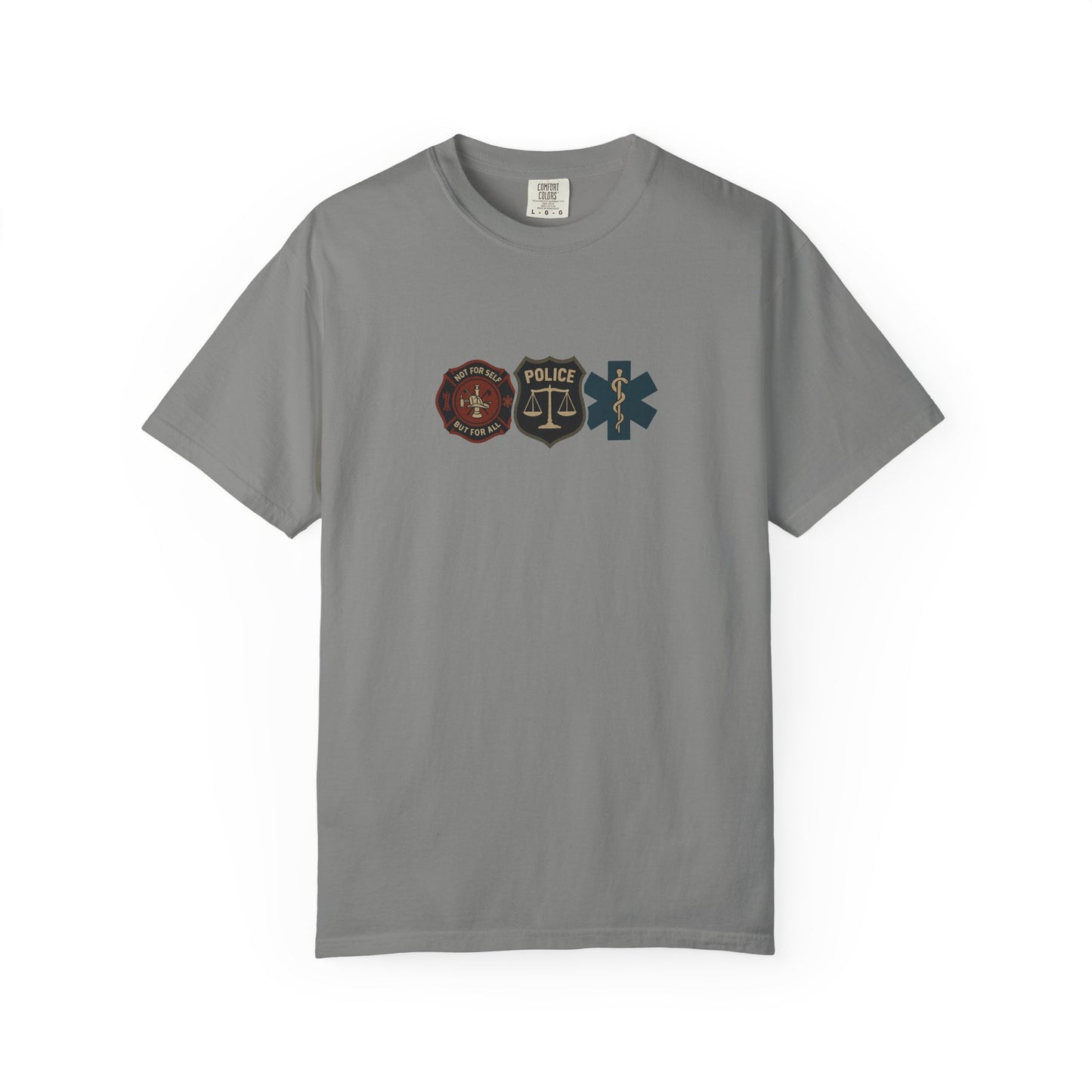 Teddy Roosevelt Quote Brotherhood T-Shirt, back/front logo