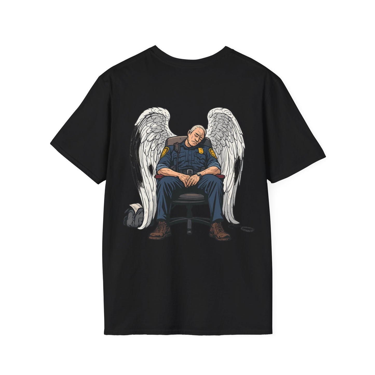 Cop Angel T-Shirt, back/front logo