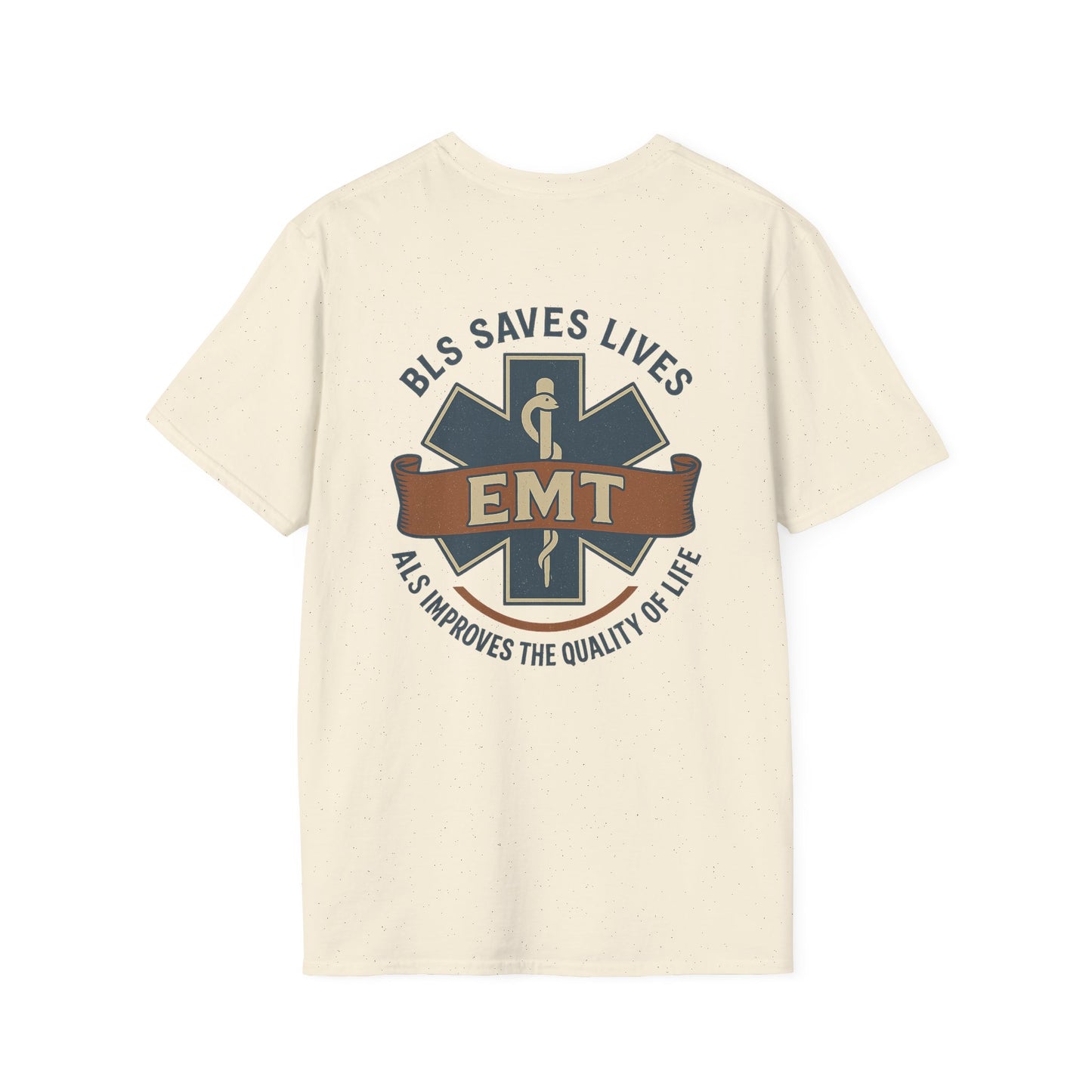 BLS/ALS for EMT T-Shirt, back/front logo