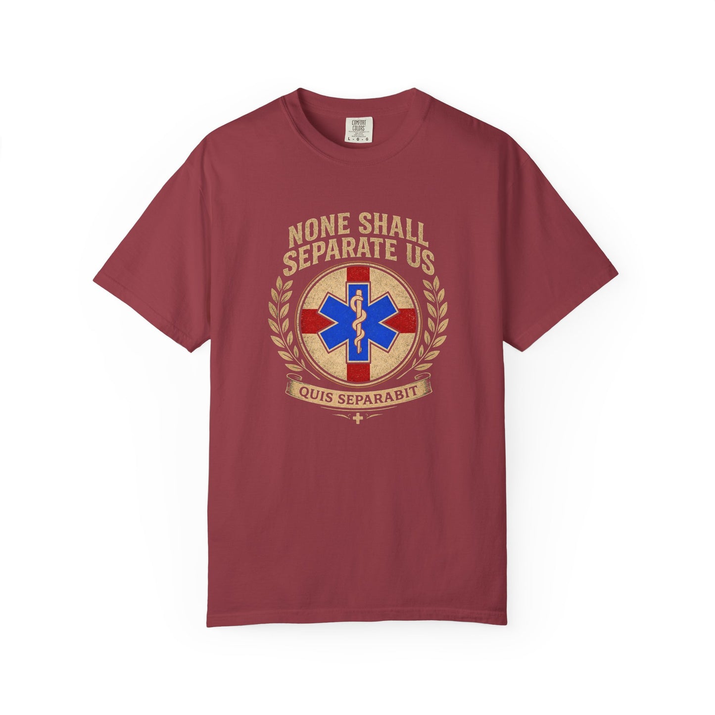 None Shall St. George T-Shirt, front