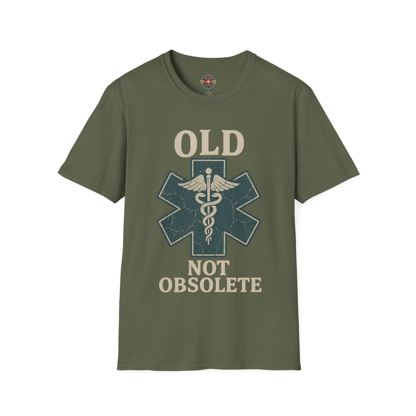 Not Obsolete T-Shirt EMS, front