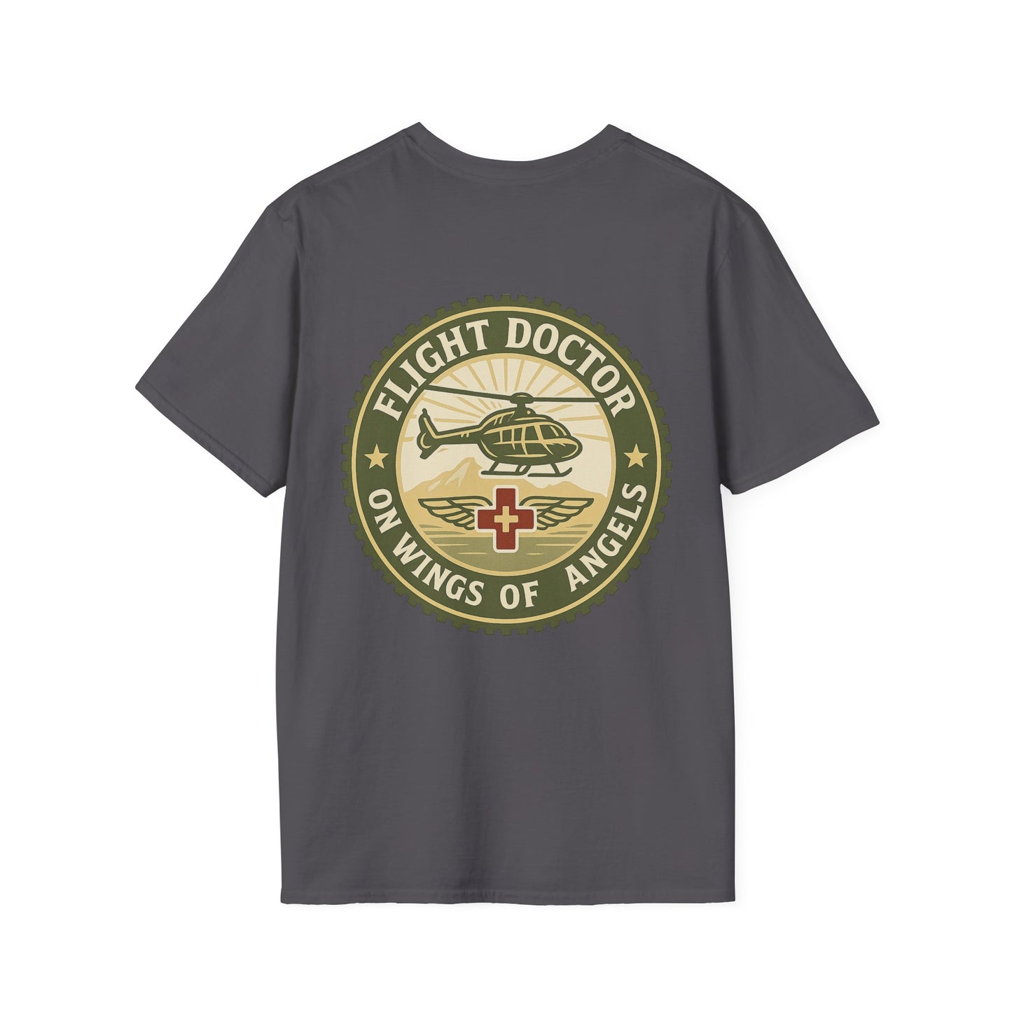 MEDEVAC T-Shirt Flight Doctor, back/front logo