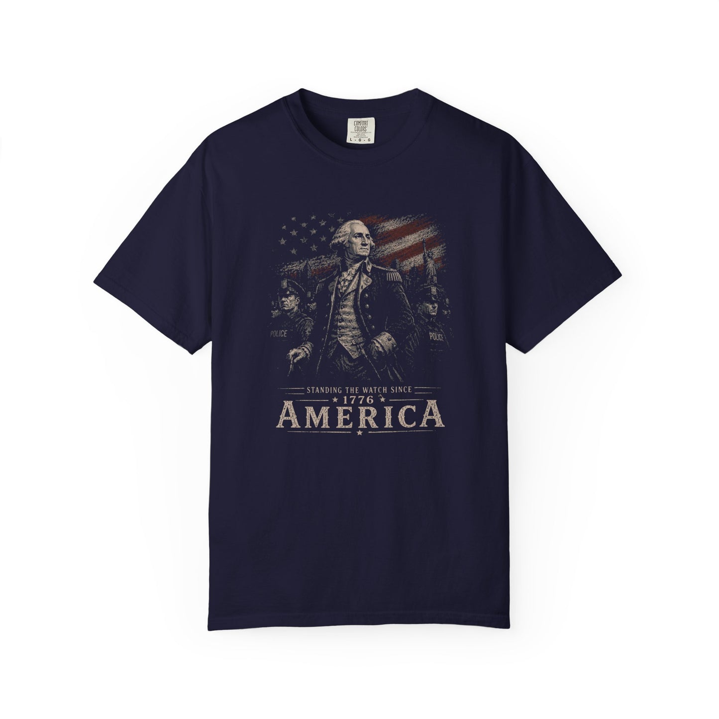 Standing the Watch T-shirt, front