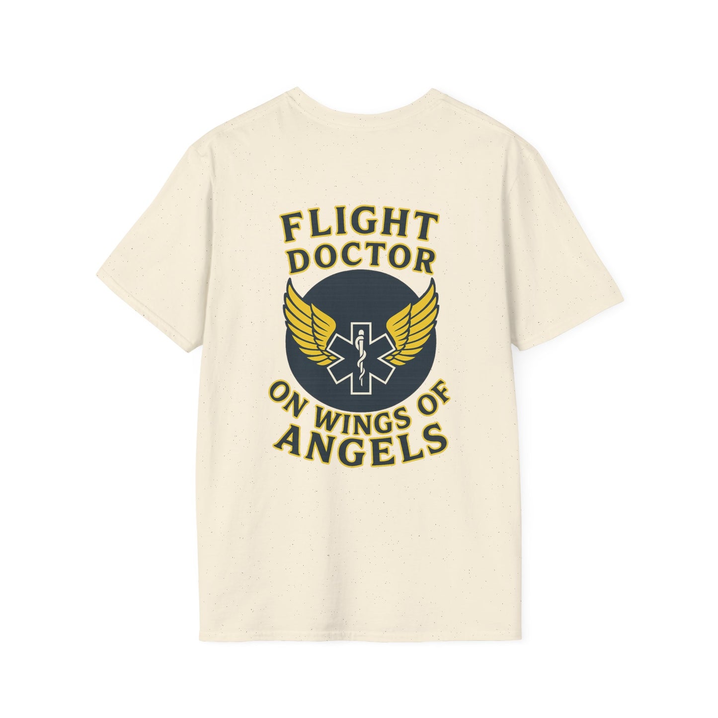 On Wings T-Shirt Flight Doctor, back/front logo