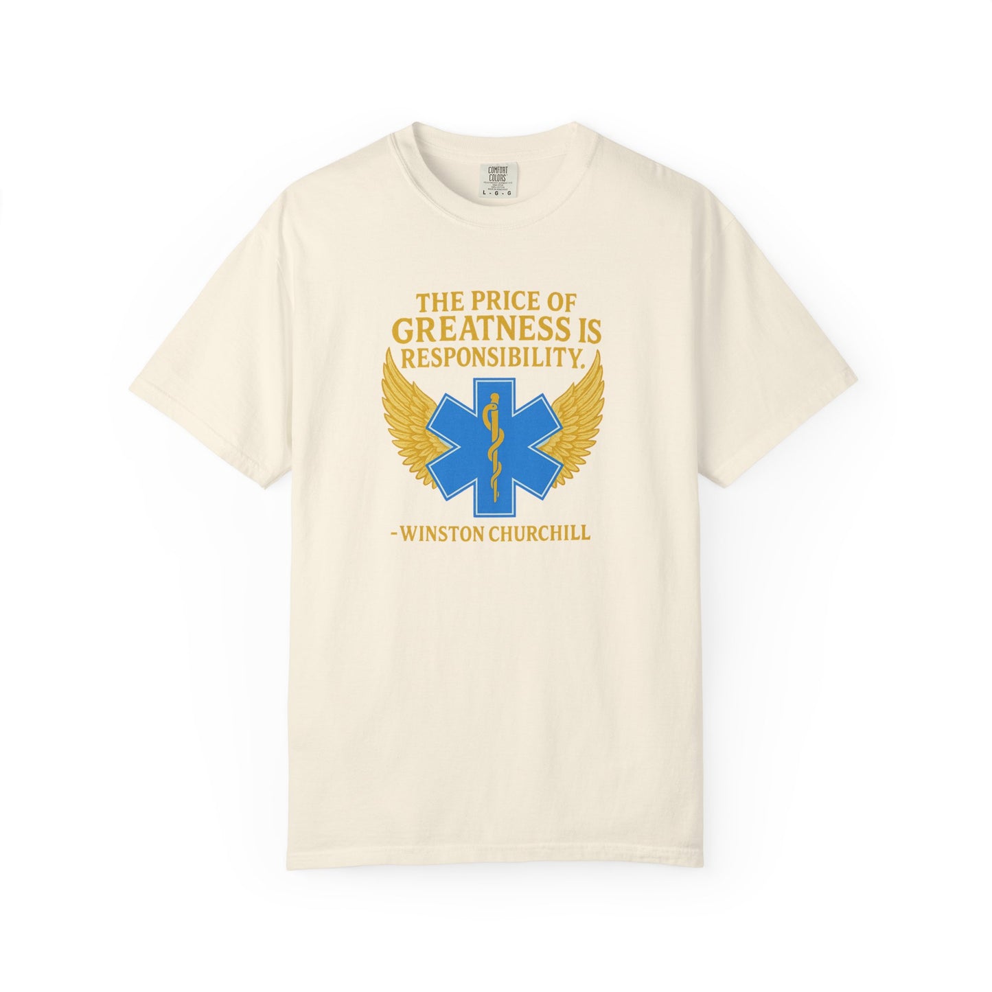 Price of Greatness T-shirt, front