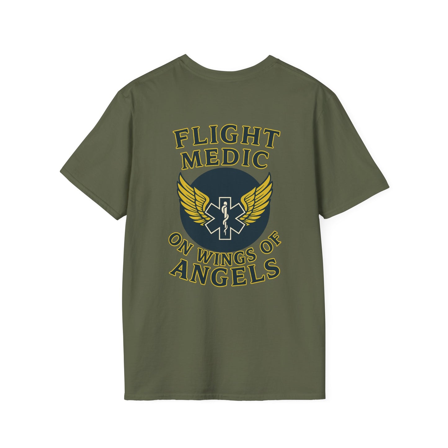 On Wings T-Shirt Flight Medic, back/front logo