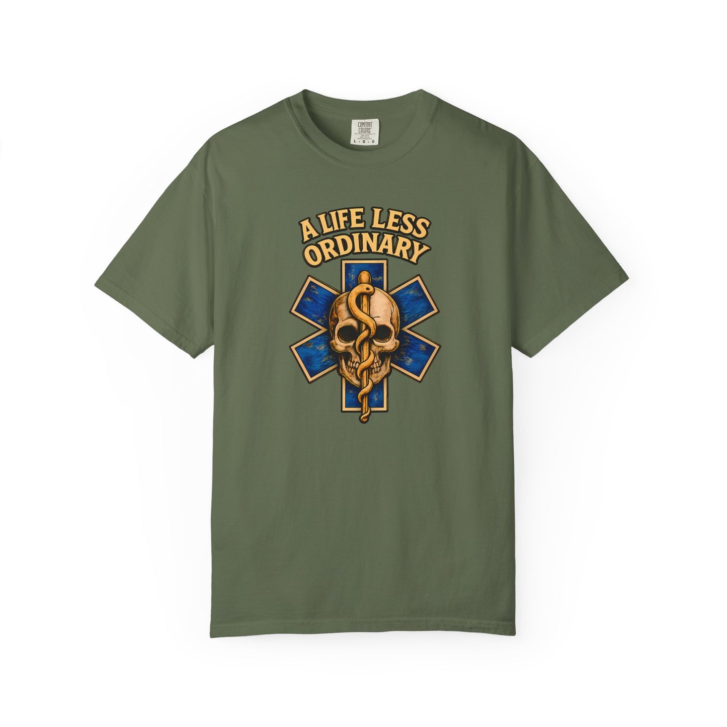 Less Ordinary Skull T-Shirt, front