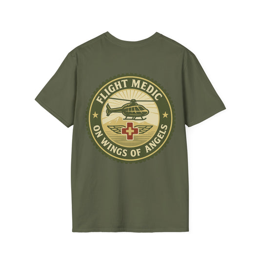 MEDEVAC T-Shirt Flight Medic, back/front logo