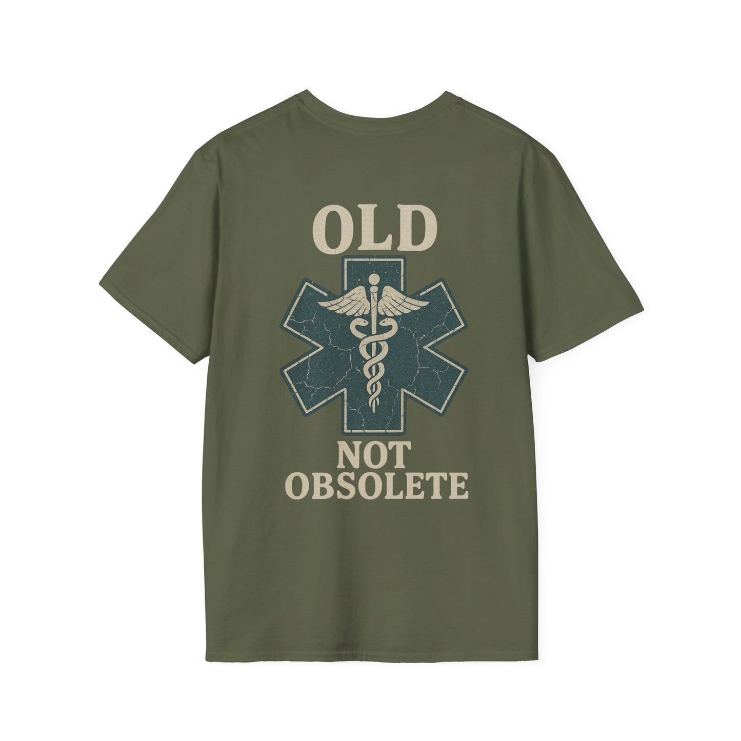 Not Obsolete T-Shirt EMS, back/front logo