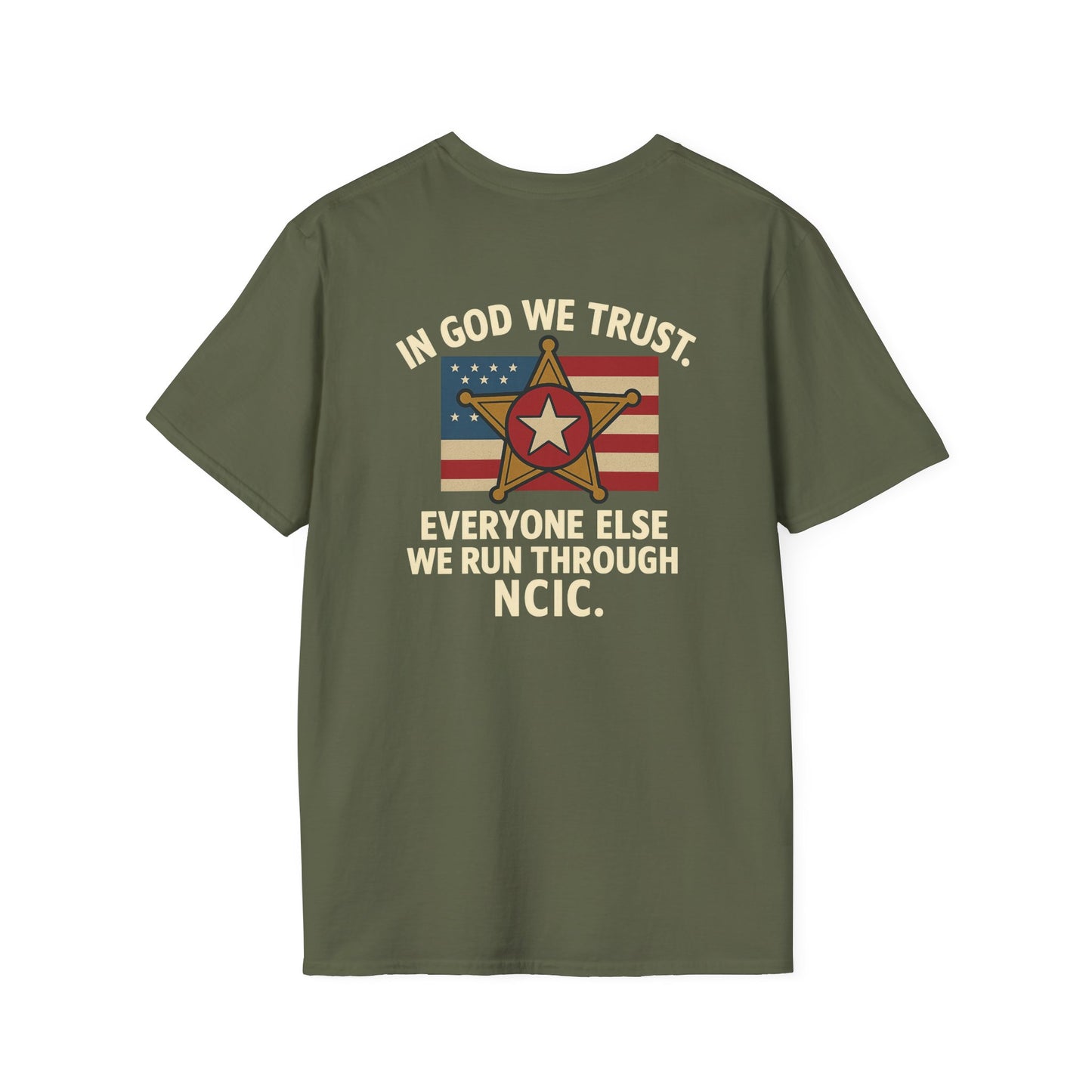 NCIC T-Shirt, back