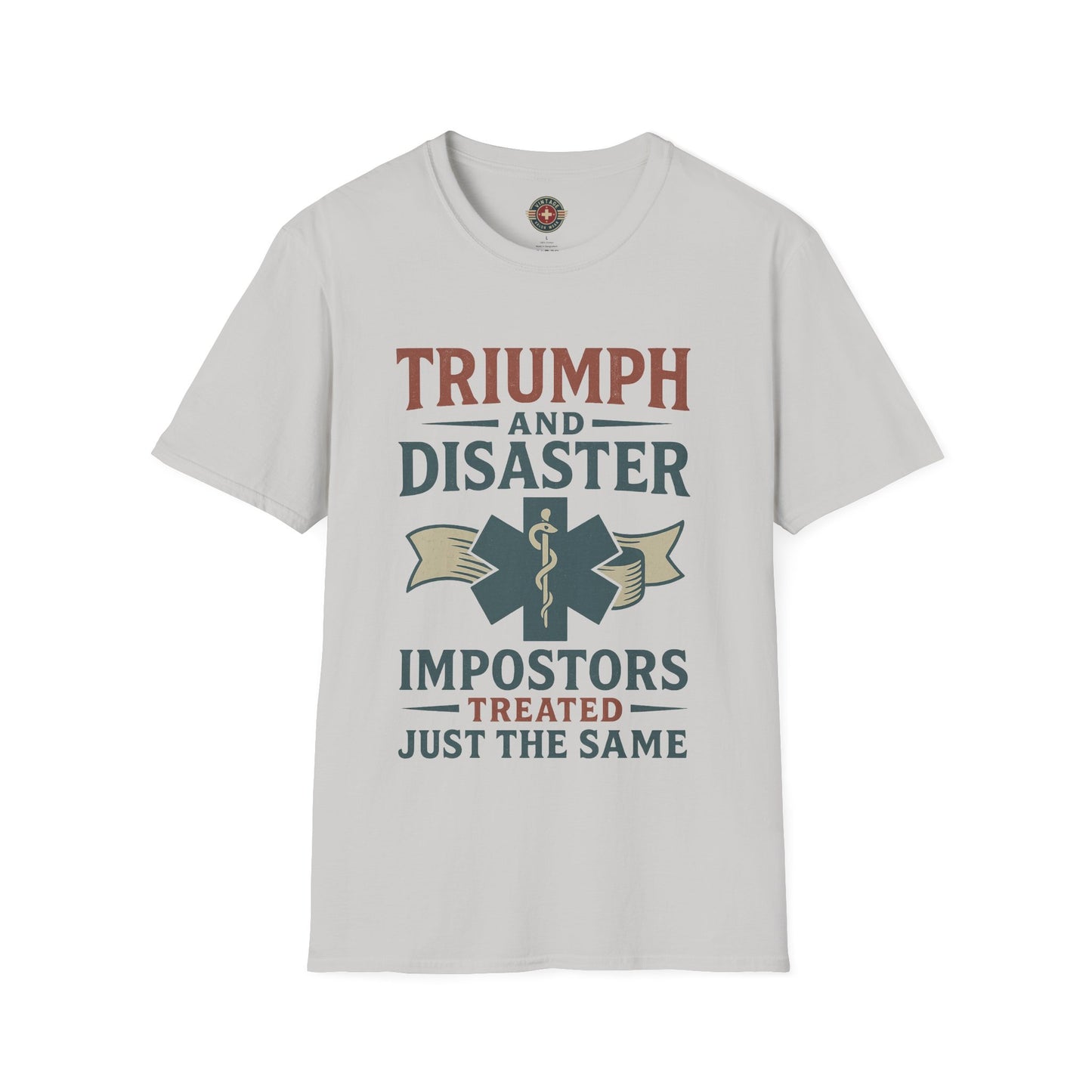 Triumph and Disaster T-Shirt, front