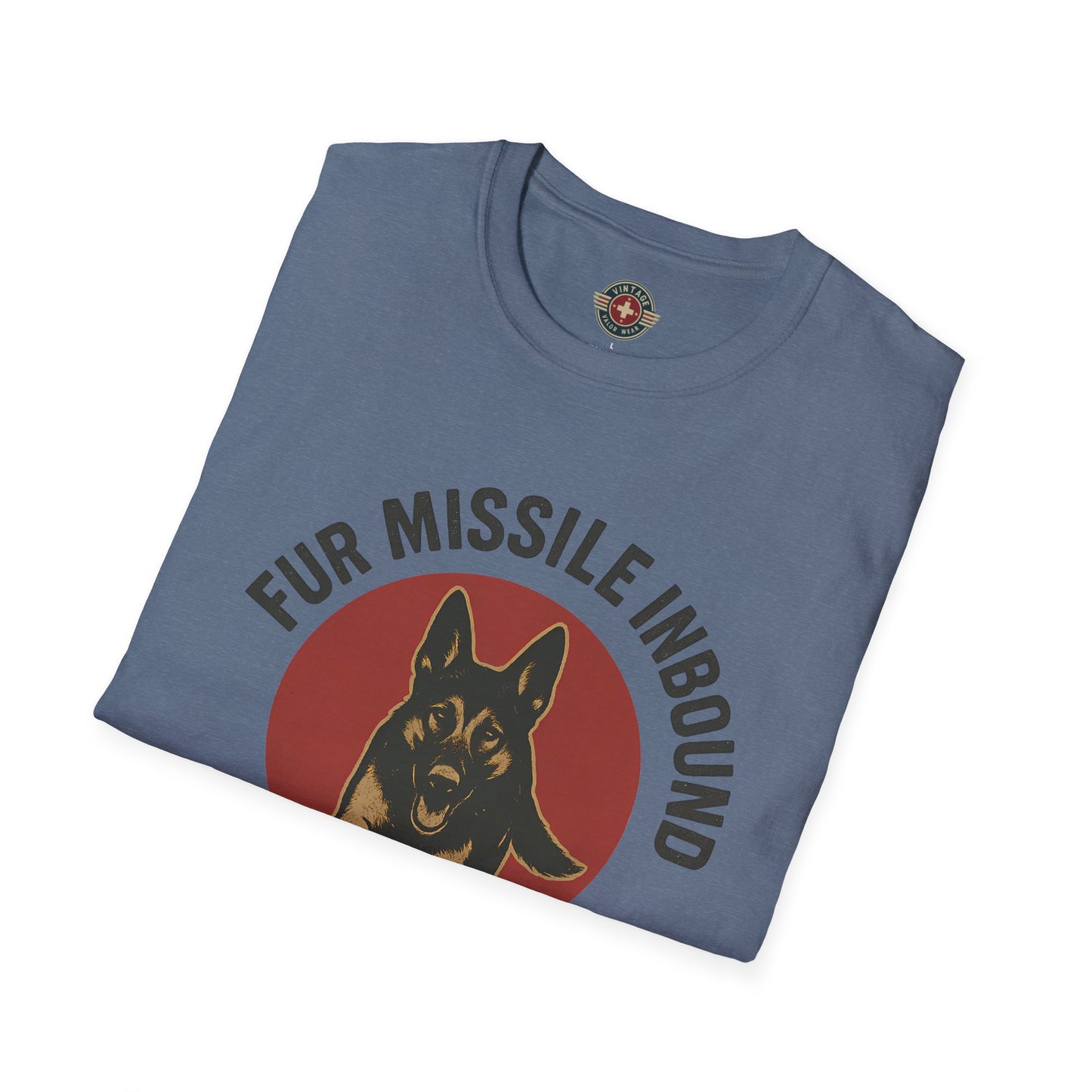 Fur Missle Inbound T-Shirt, front