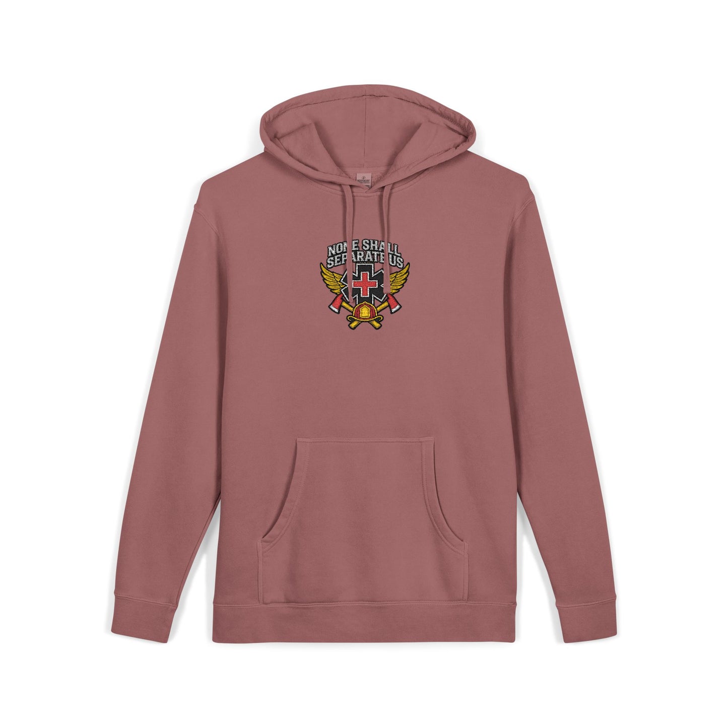None Shall Separate Us Pigment-Dyed Hoodie