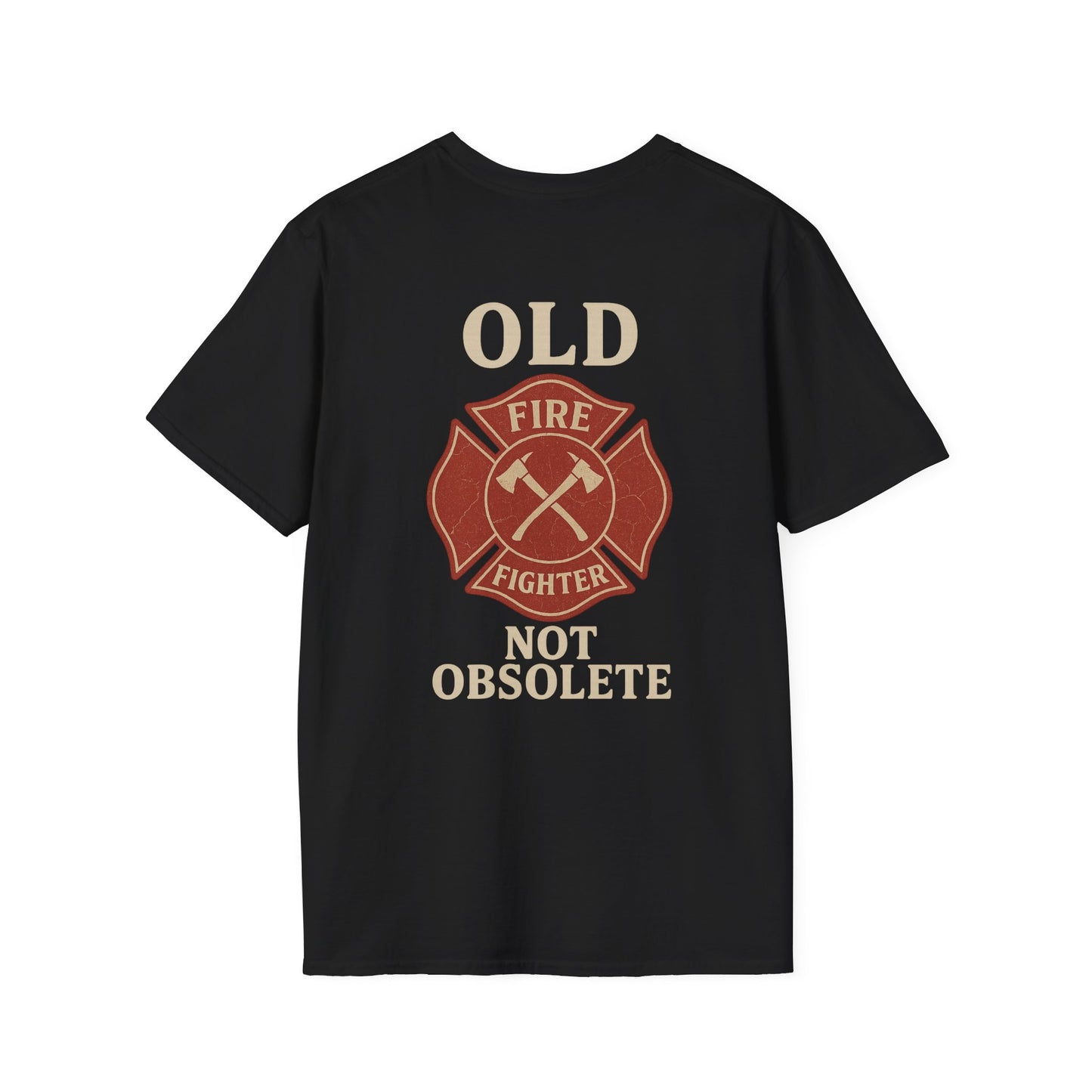 Not Obsolete T-Shirt Fire, back