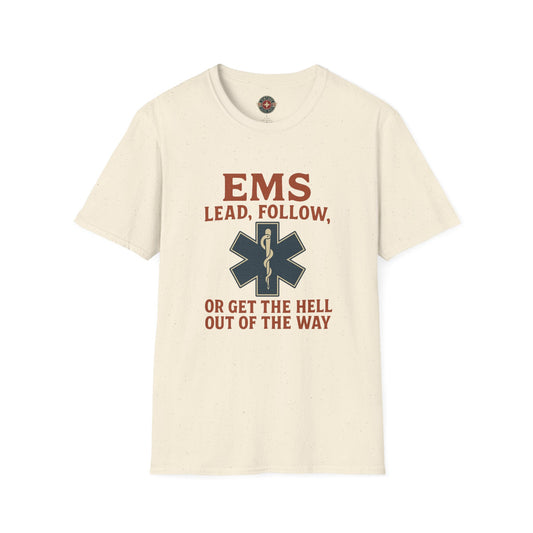 Lead Follow T-Shirt EMS, front