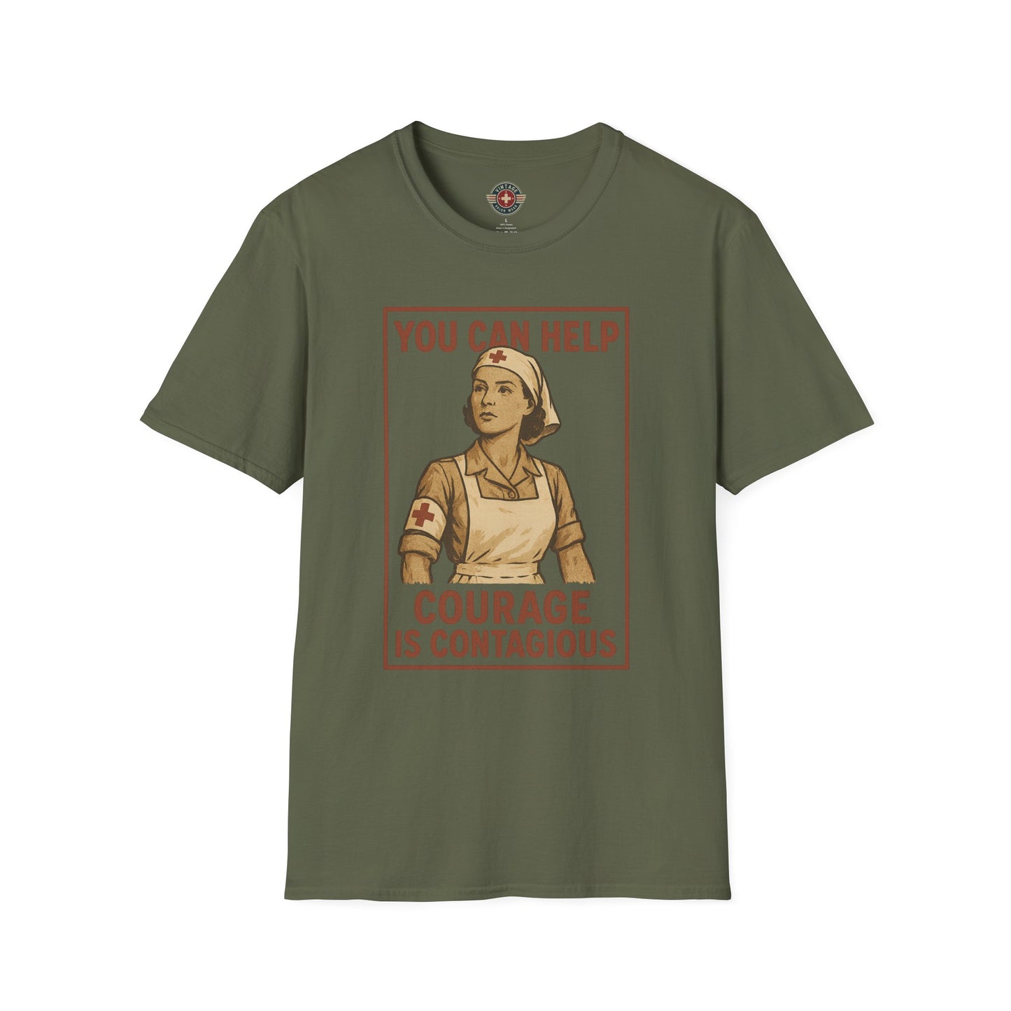Nurse Courage T-Shirt, front