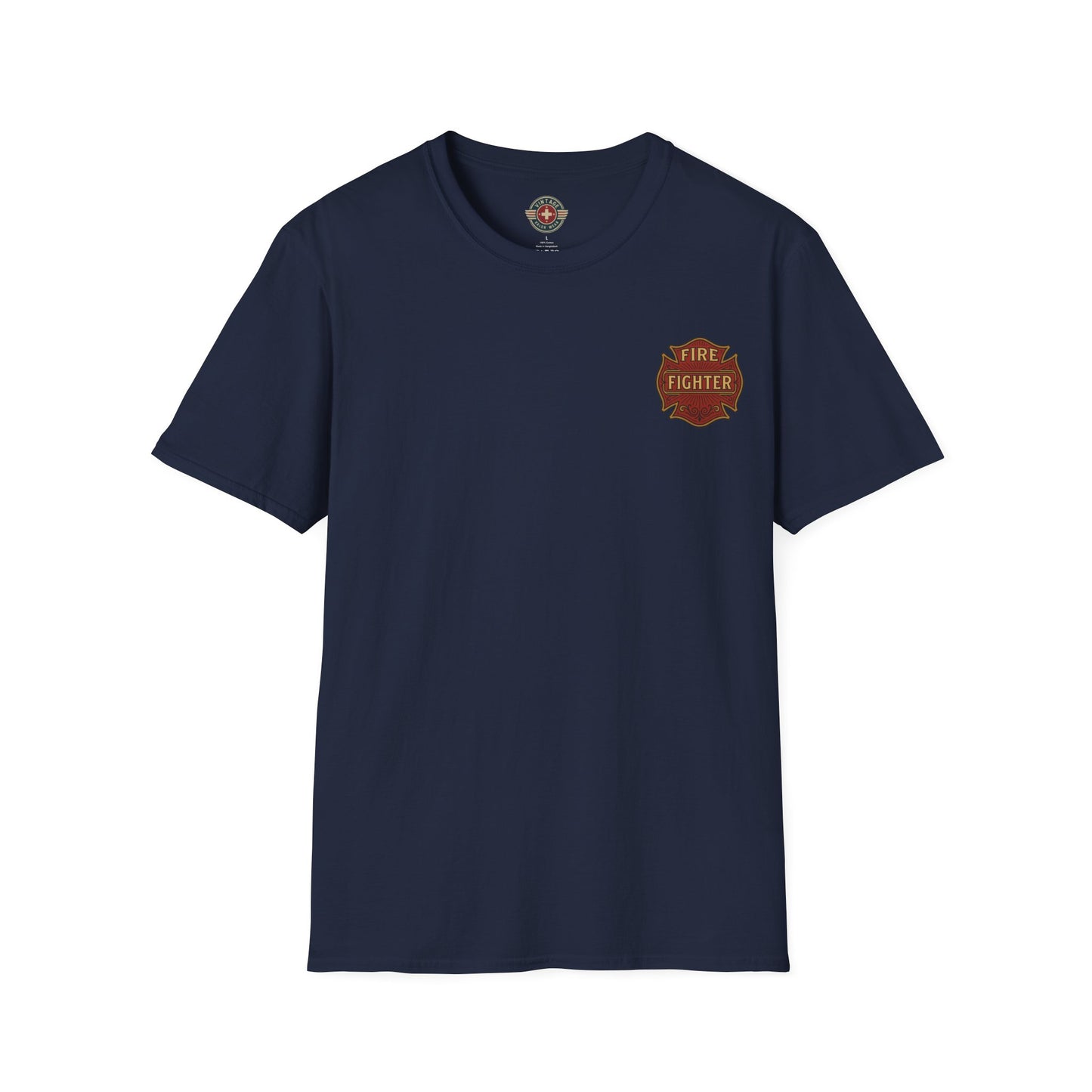 Fire Fighter T-Shirt, back/front logo
