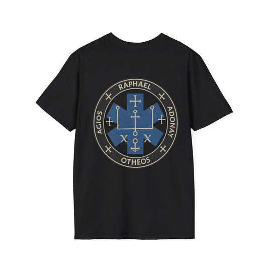 Sigil of Raphael T-Shirt EMS, back/front logo