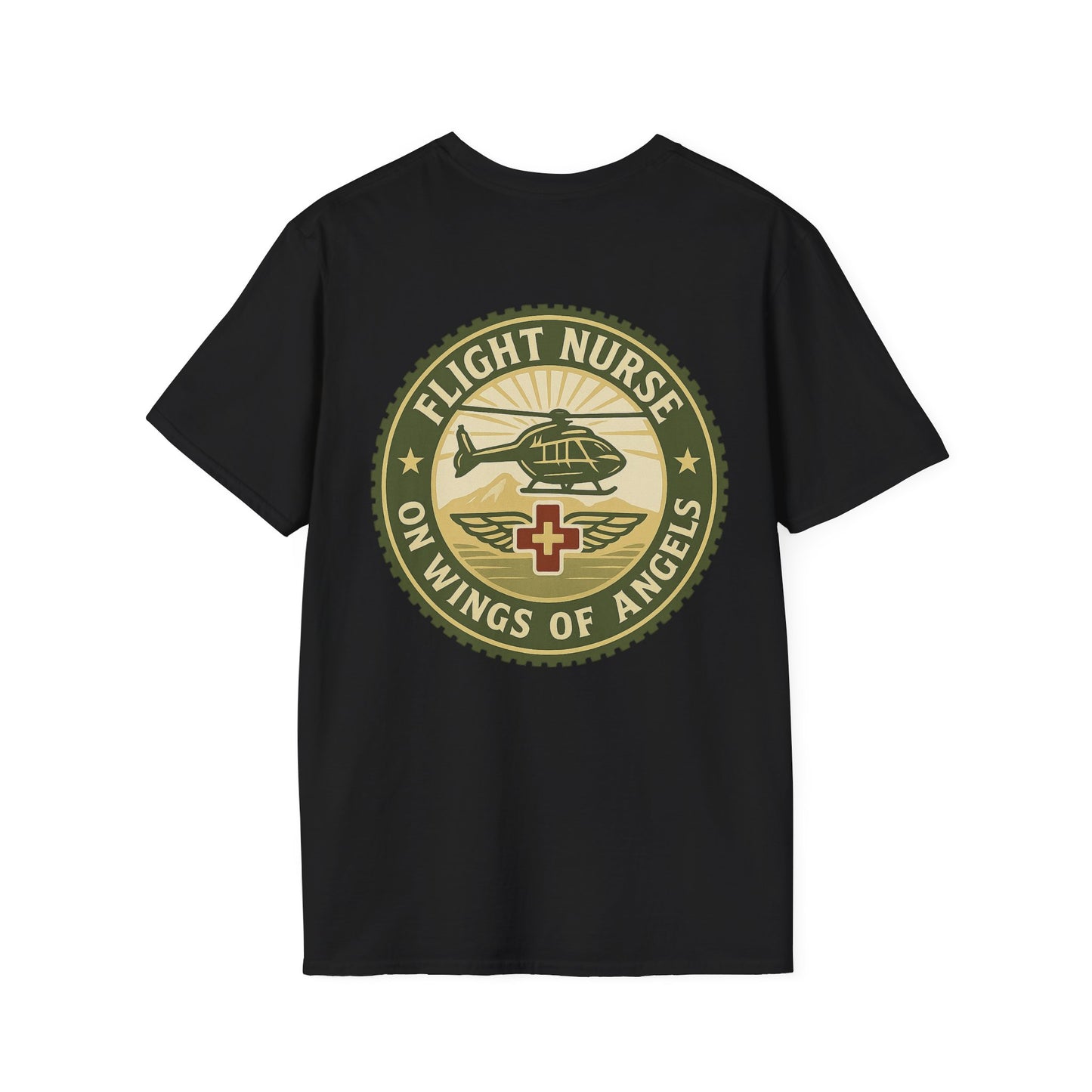 MEDEVAC T-Shirt Flight Nurse, back/front logo