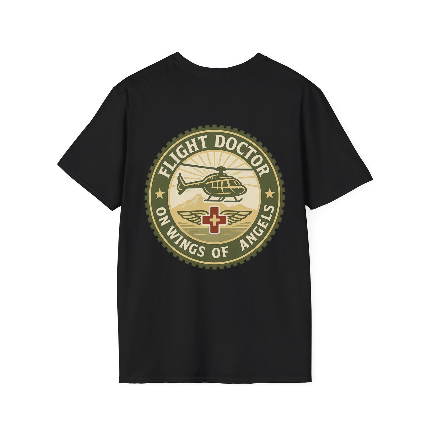 MEDEVAC T-Shirt Flight Doctor, back/front logo