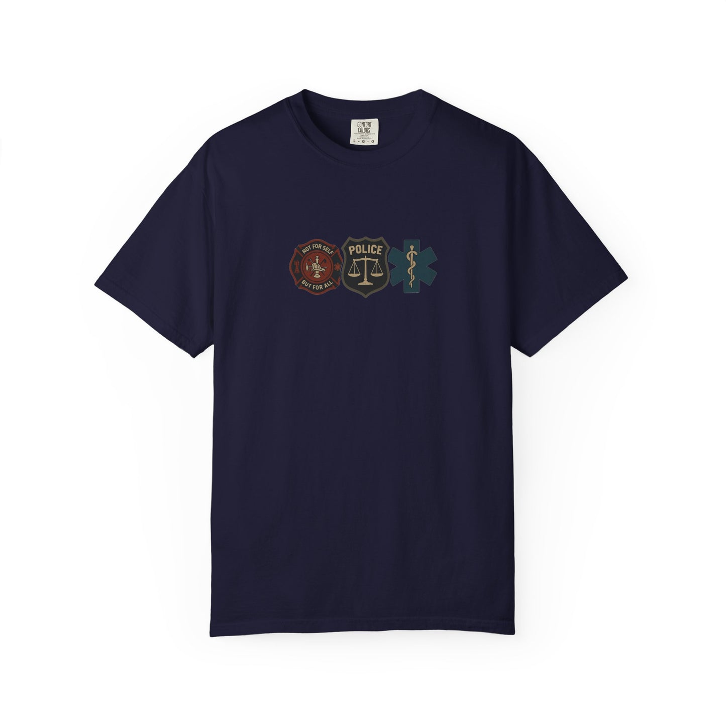 Tennyson Quote Brotherhood T-Shirt, back/front logo