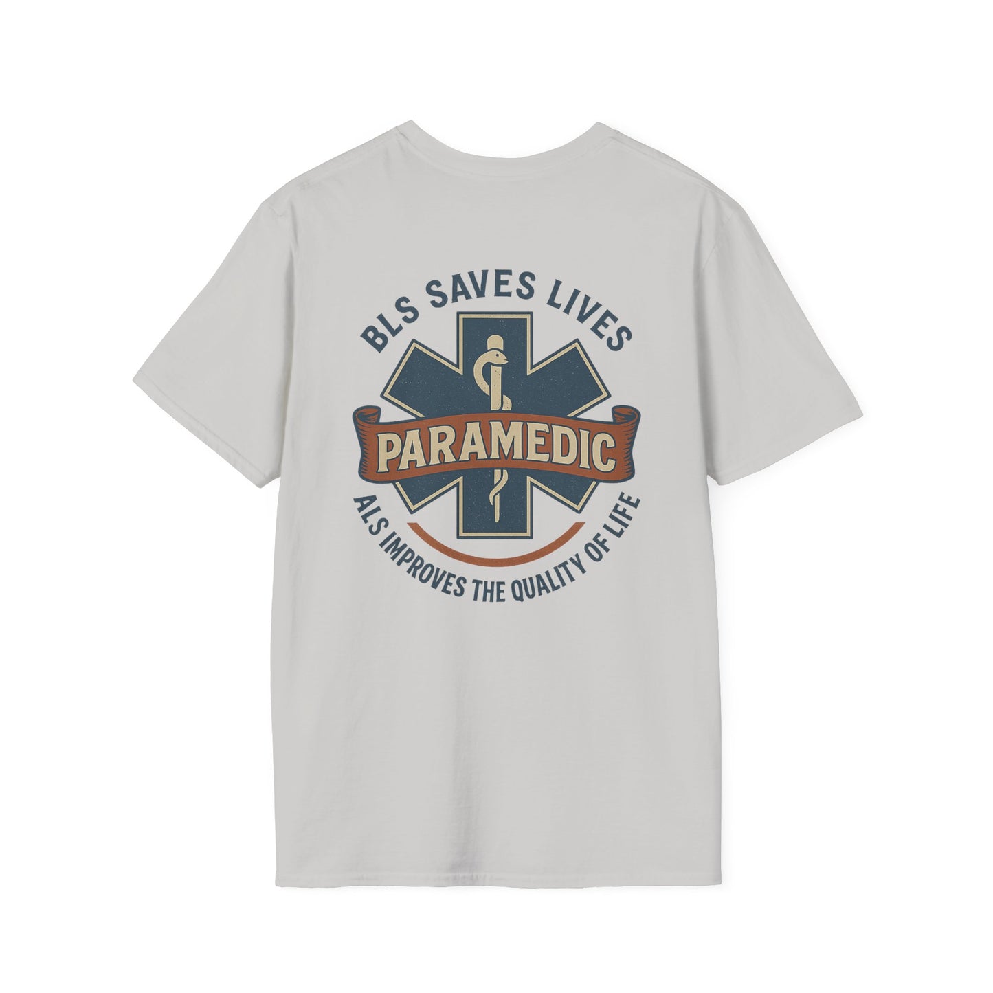 BLS/ALS for Medic T-Shirt, back/front logo