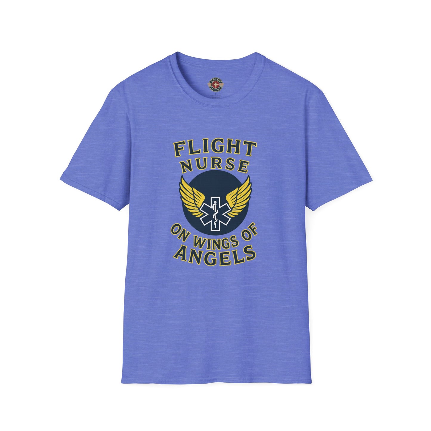 Copy of On Wings T-Shirt Flight Nurse, front