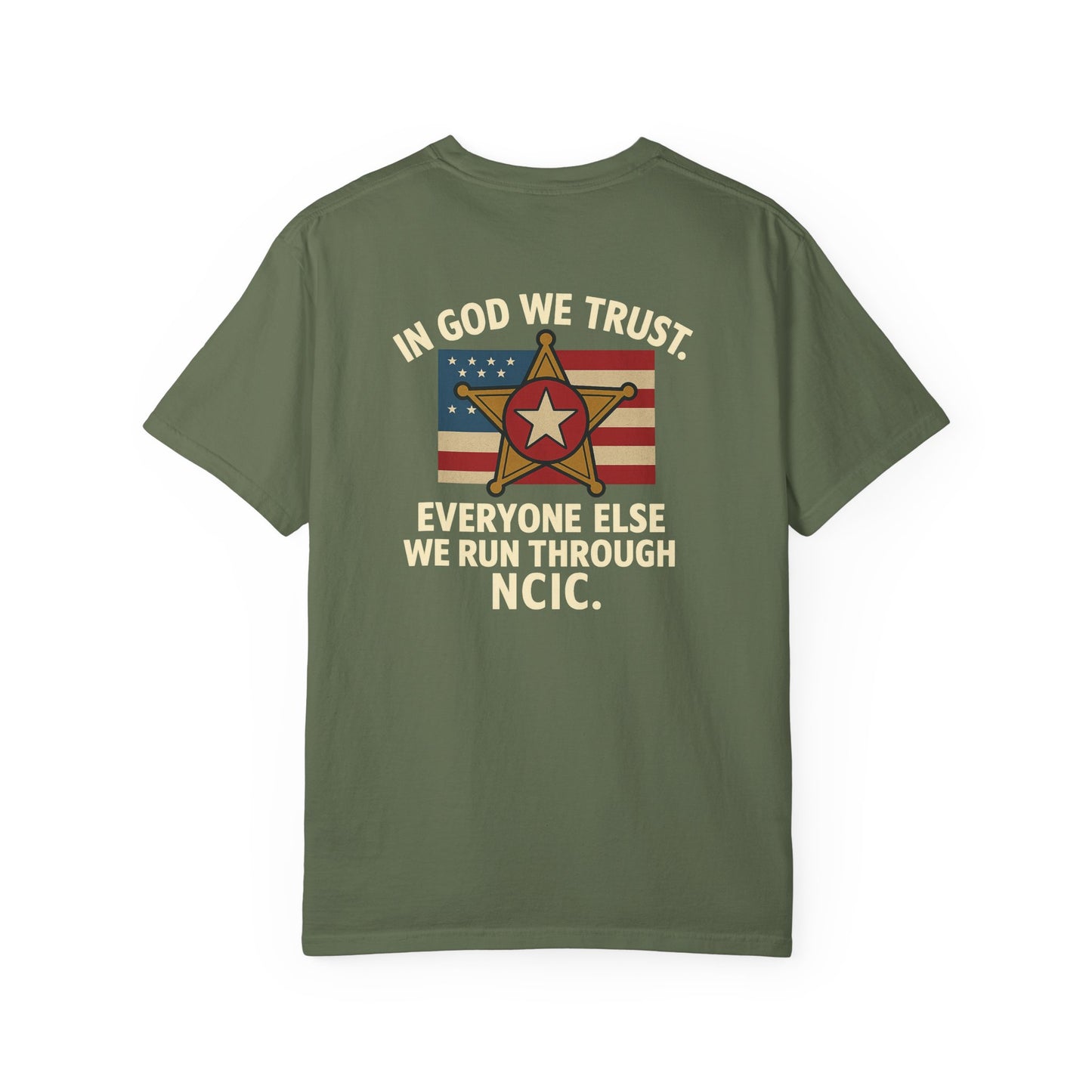 NCIC T-Shirt, back