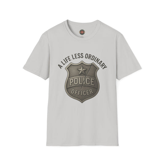 Life Less Ordinary T-Shirt Police, front