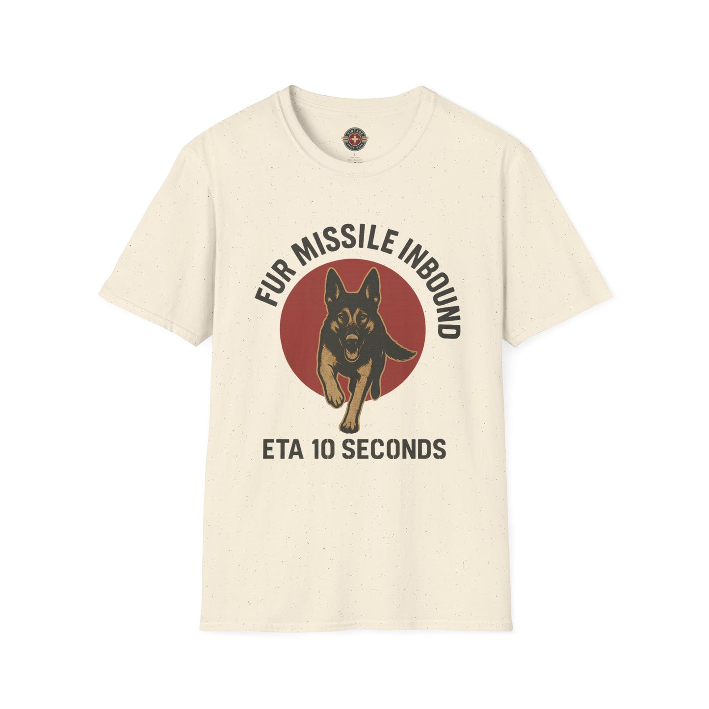 Fur Missle Inbound T-Shirt, front