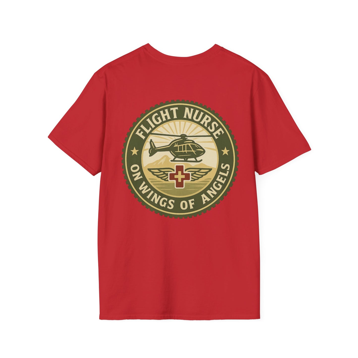 MEDEVAC T-Shirt Flight Nurse, back/front logo
