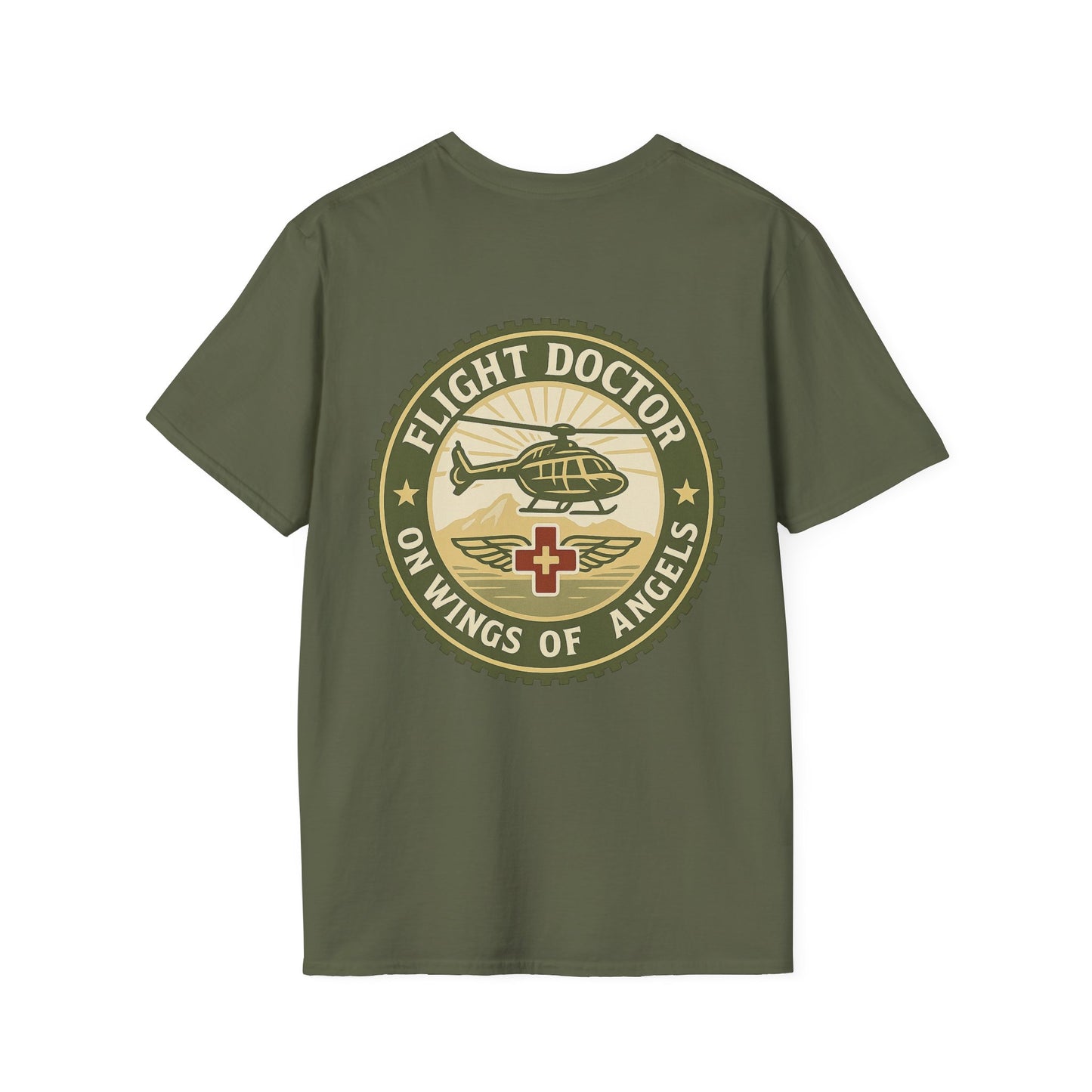 MEDEVAC T-Shirt Flight Doctor, back/front logo