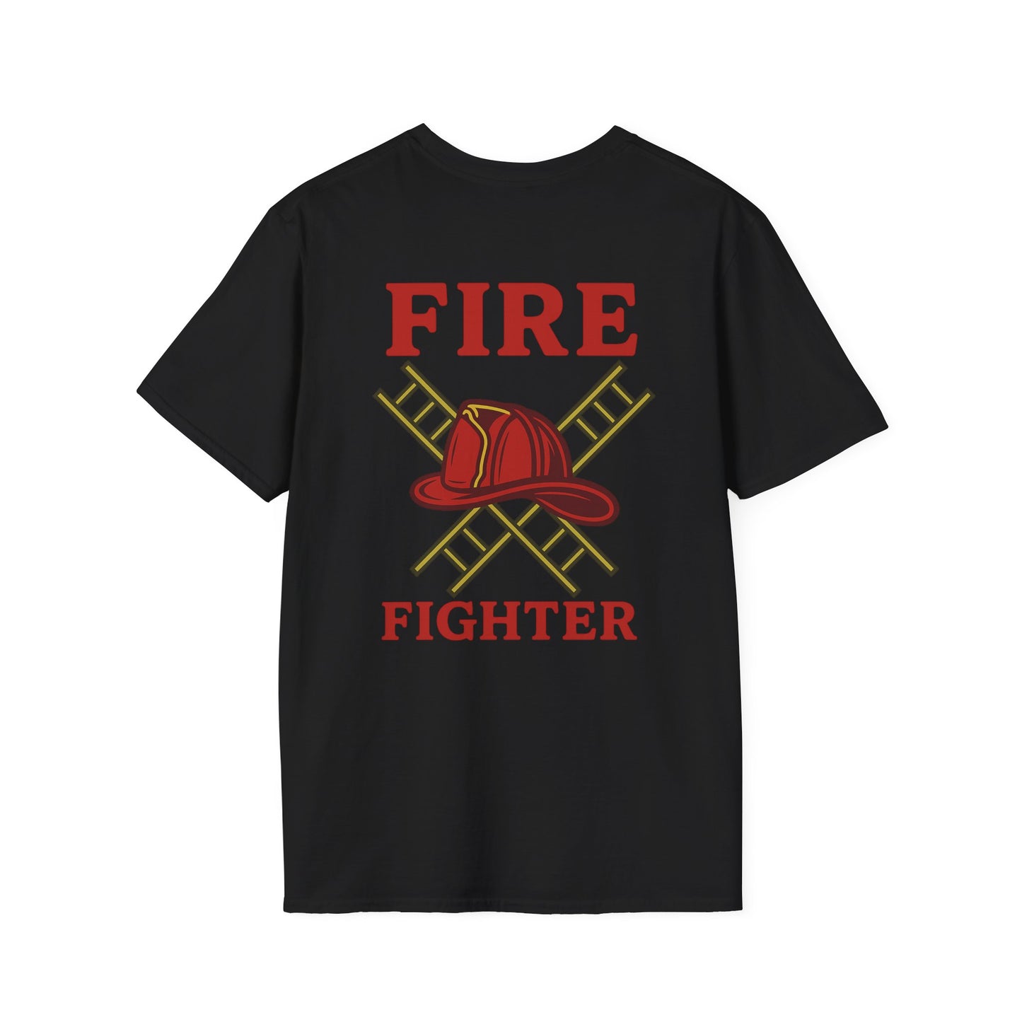 Fire Fighter T-Shirt, back/front logo