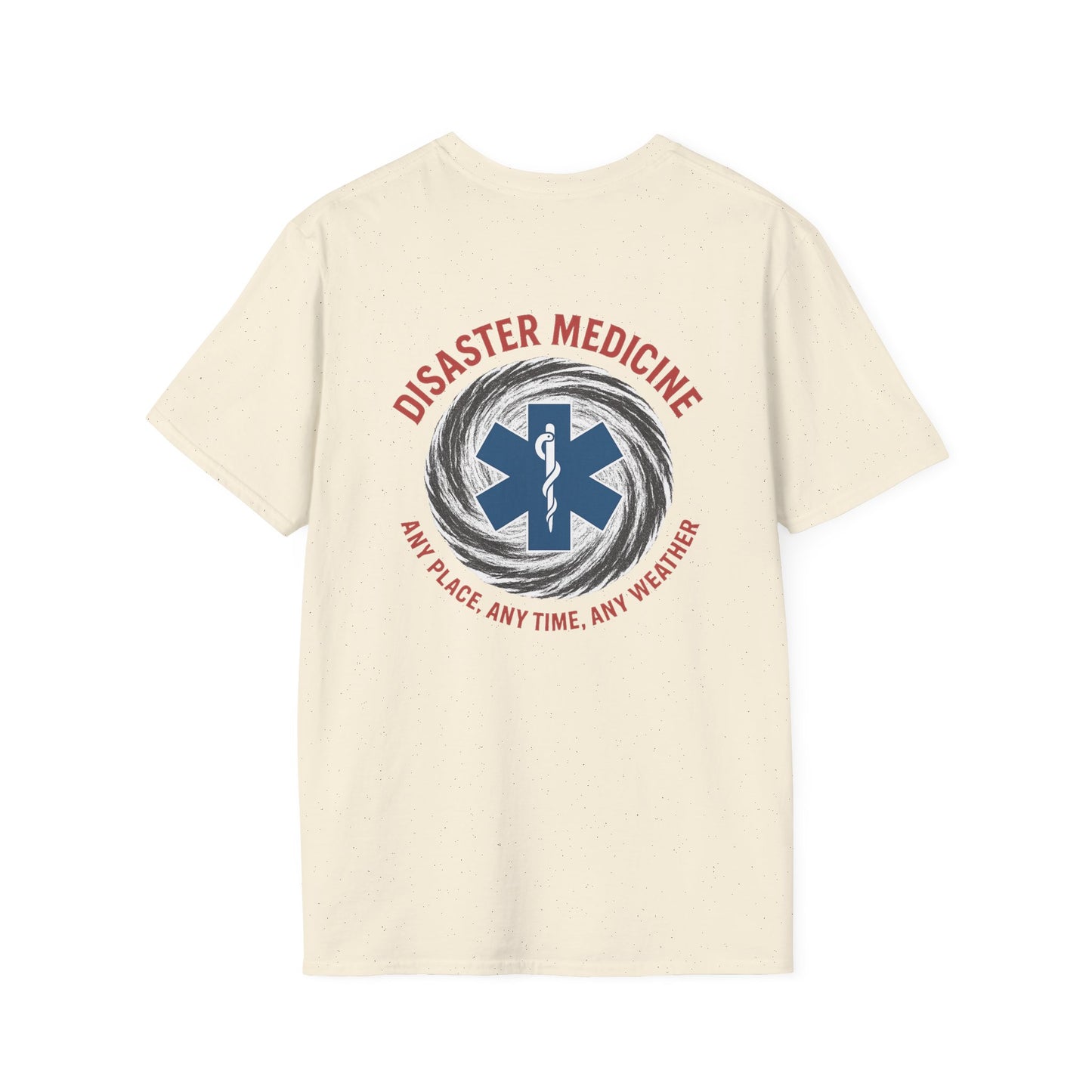 Disaster Medicine T-shirt, back/front logo