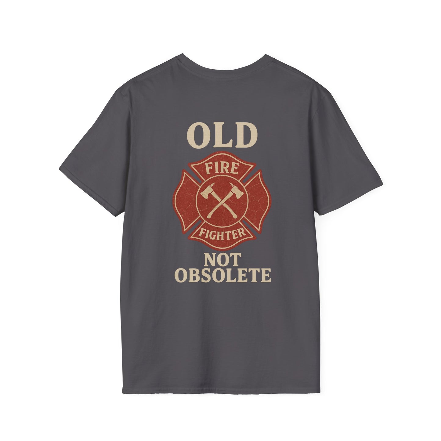 Not Obsolete T-Shirt Fire, back