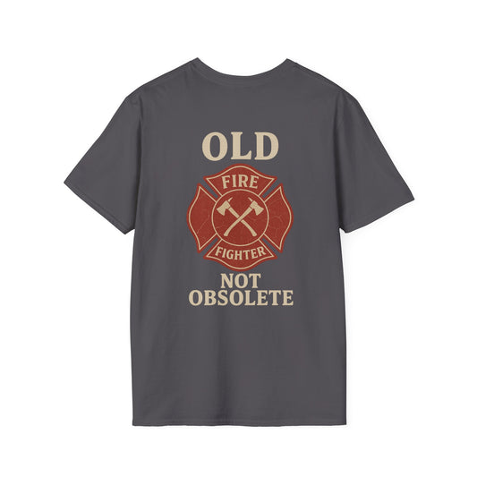 Not Obsolete T-Shirt Fire, back