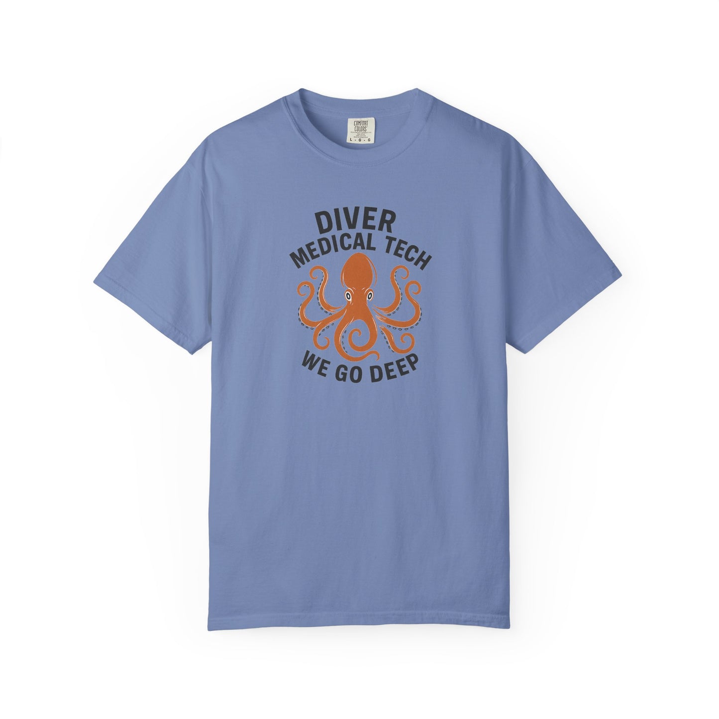Diver Medical Tech T-shirt (style 2), front