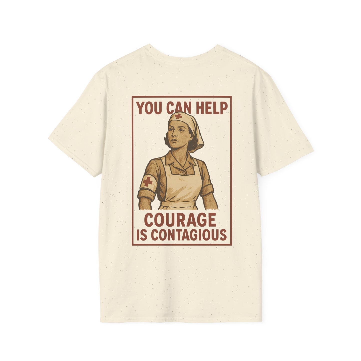 Nurse Courage T-Shirt, back