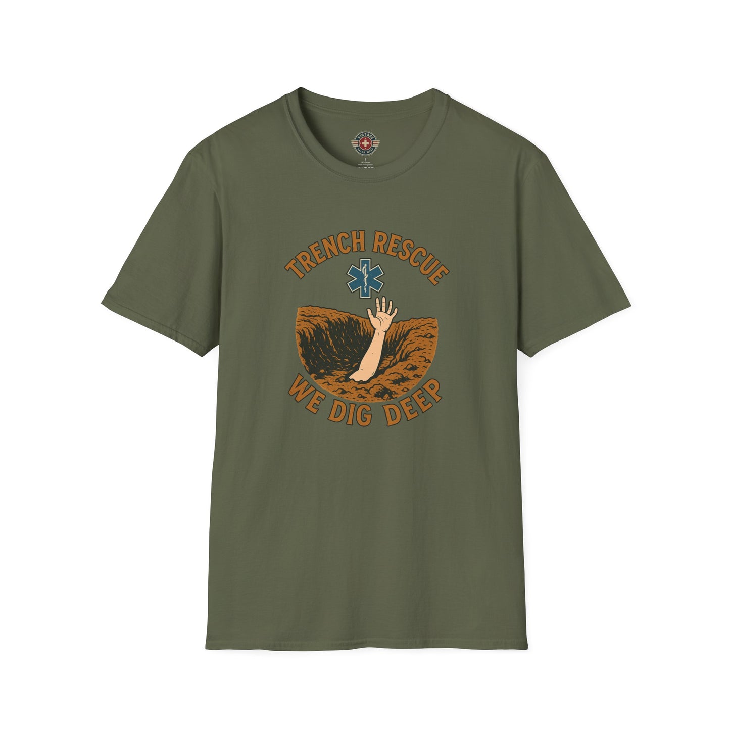 Trench Rescue T-Shirt, front