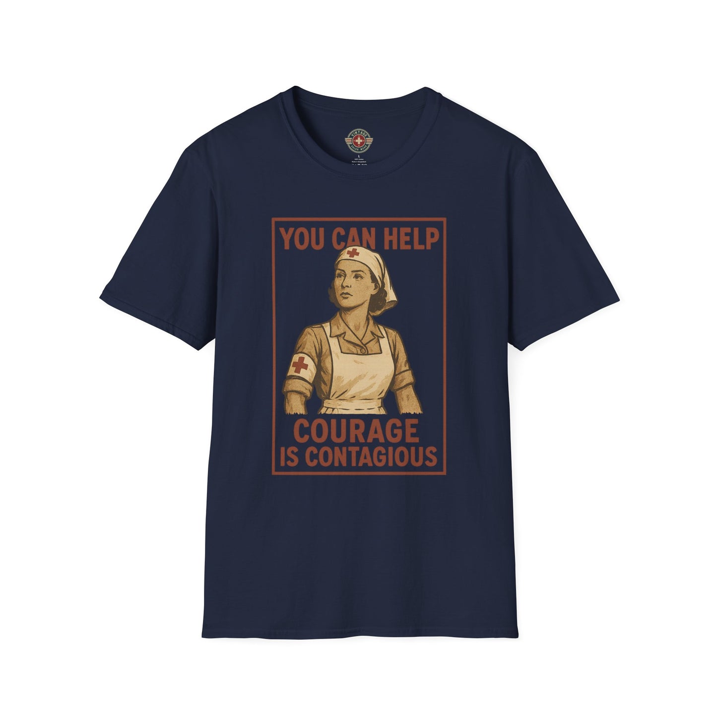 Nurse Courage T-Shirt, front