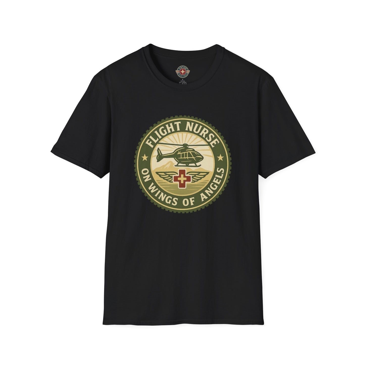 MEDEVAC T-Shirt Flight Nurse, front