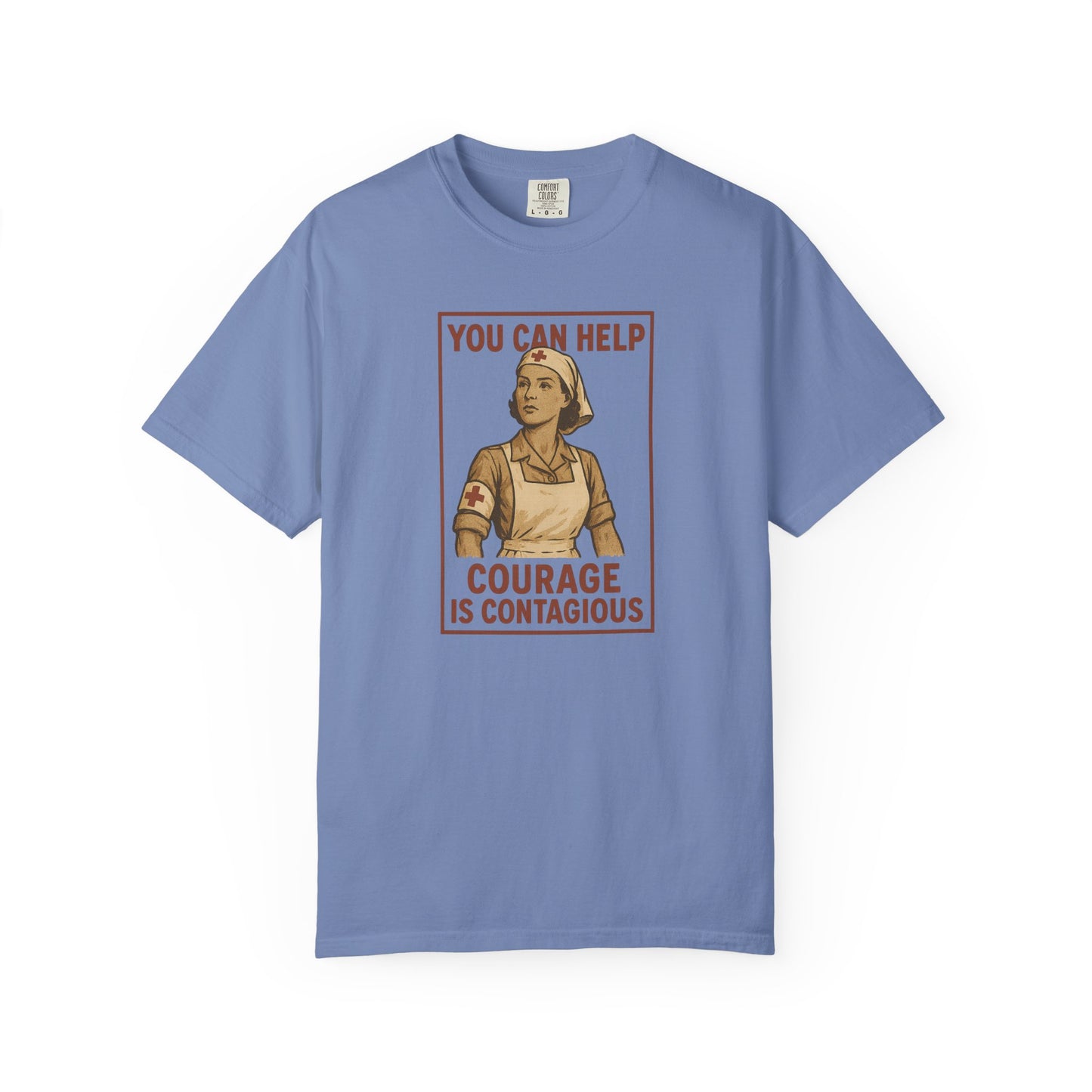 Nurse Courage T-shirt, front