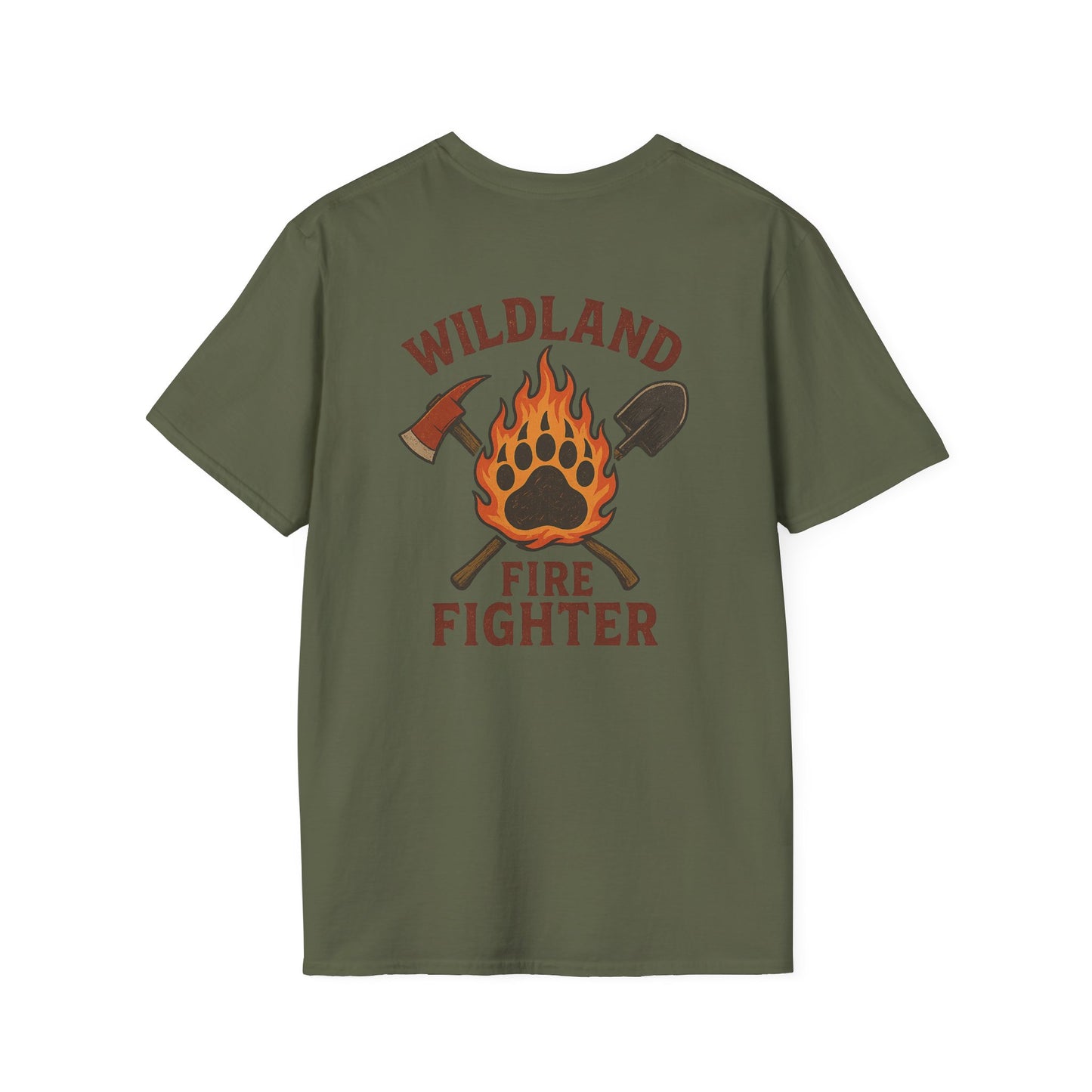 Wildland Fire T-Shirt, back