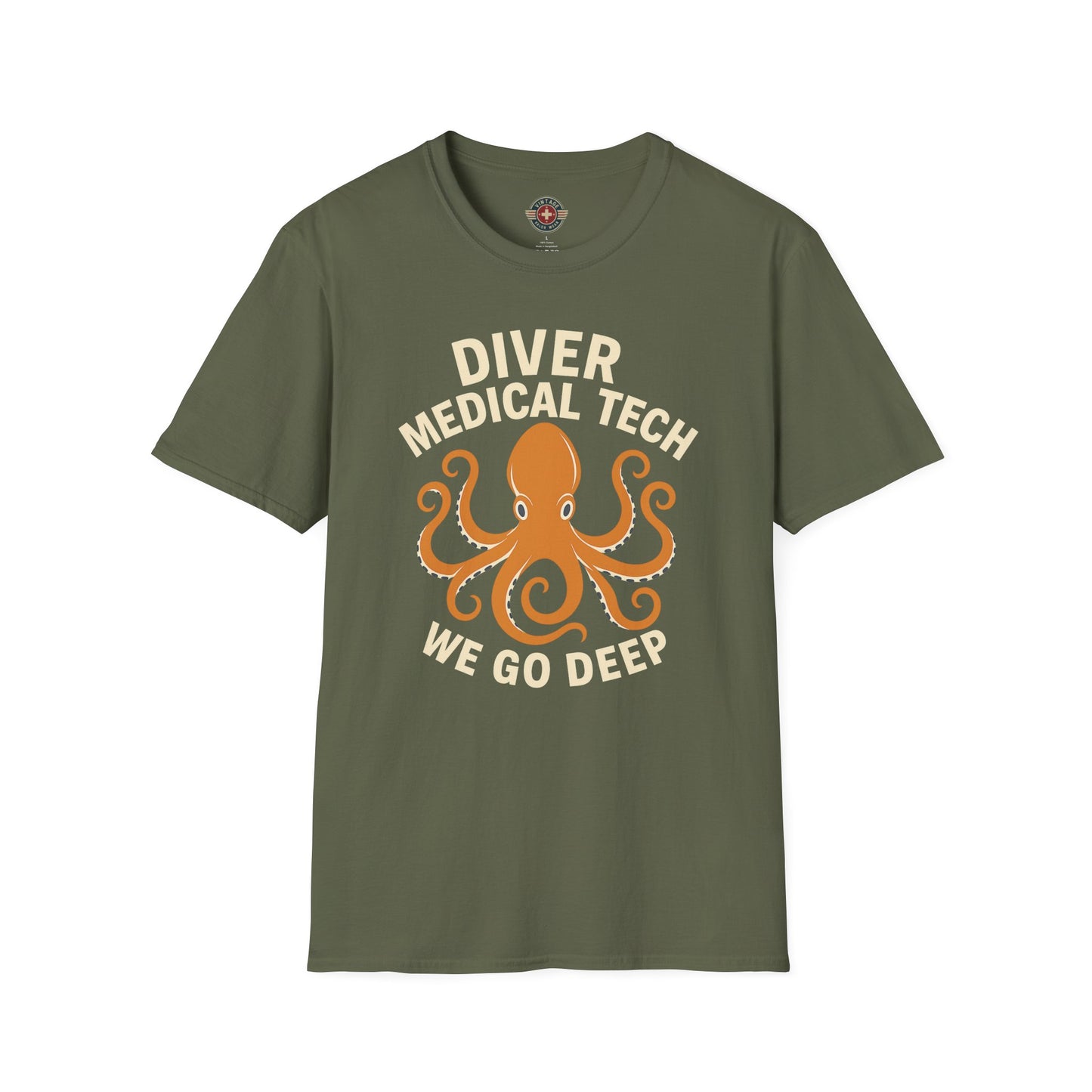 Diver Medical Tech T-Shirt 2, front