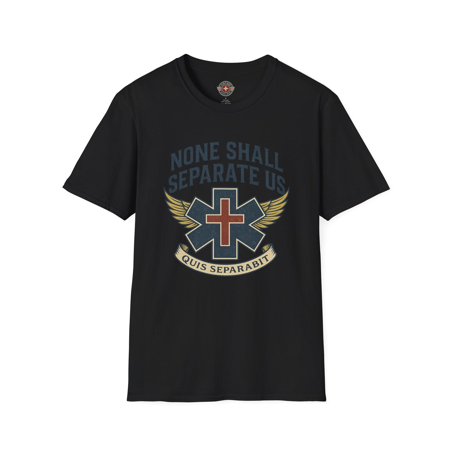 None Shall EMS T-Shirt, front