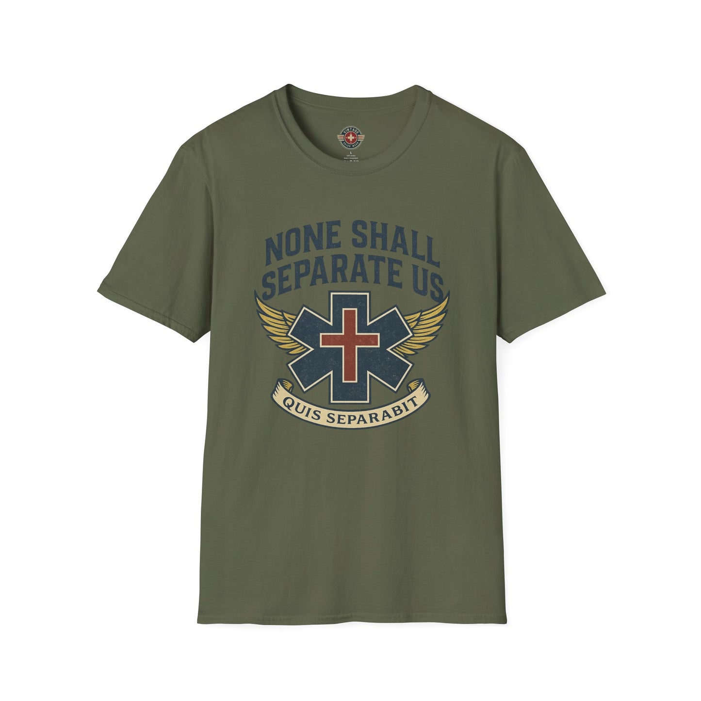 None Shall EMS T-Shirt, front