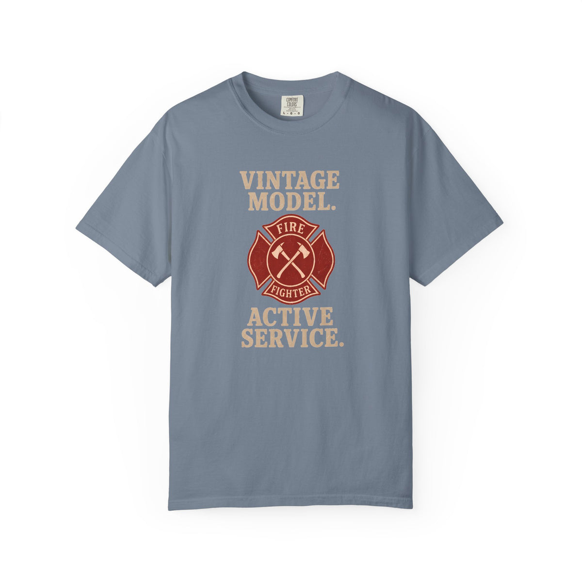 Vintage Model Fire T-shirt, front